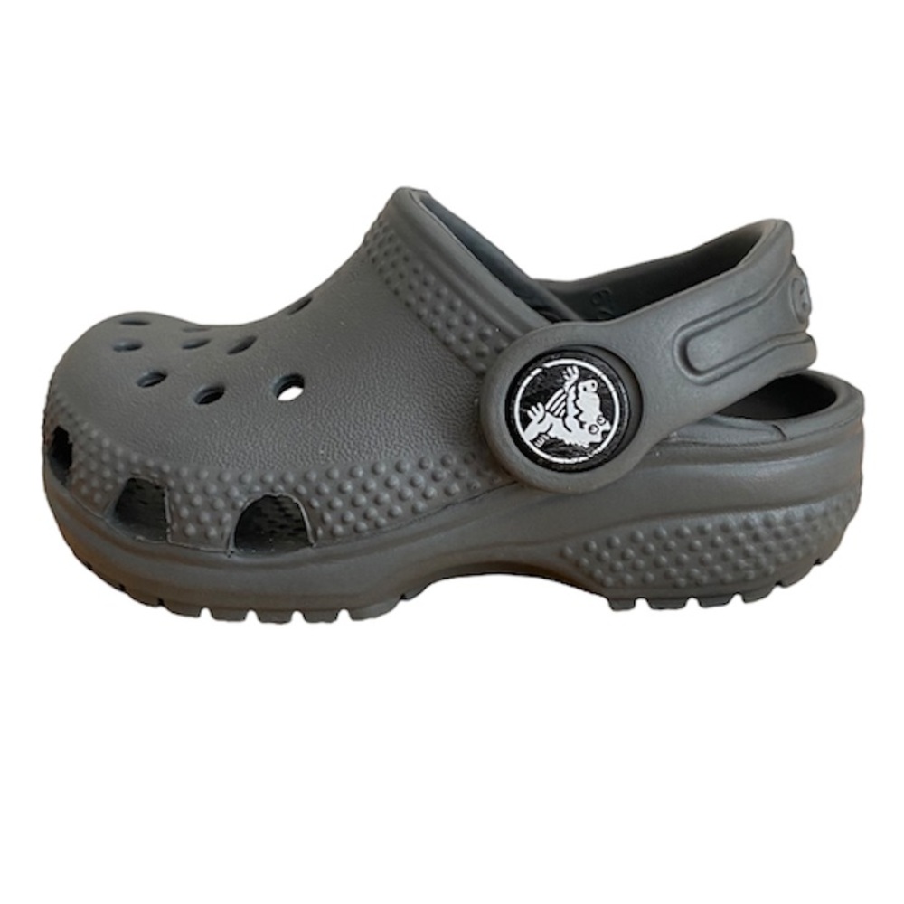 Crocs Gray Unisex Child Classic Littles Clogs Baby Shoes